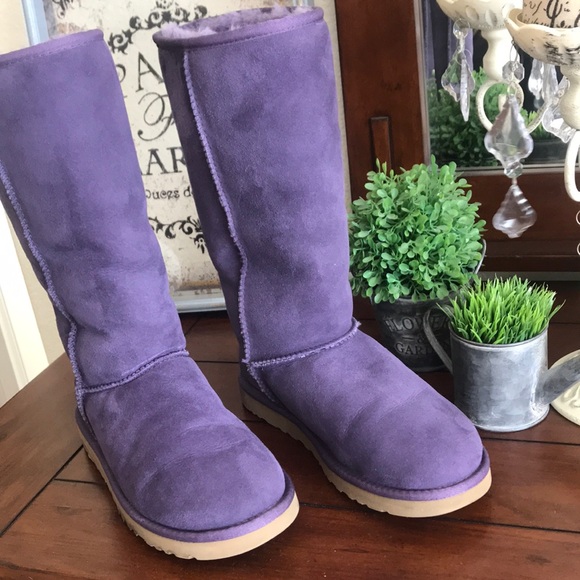 UGG Shoes - Ugg boots classic tall true purple (Mulberry) Excellent condition